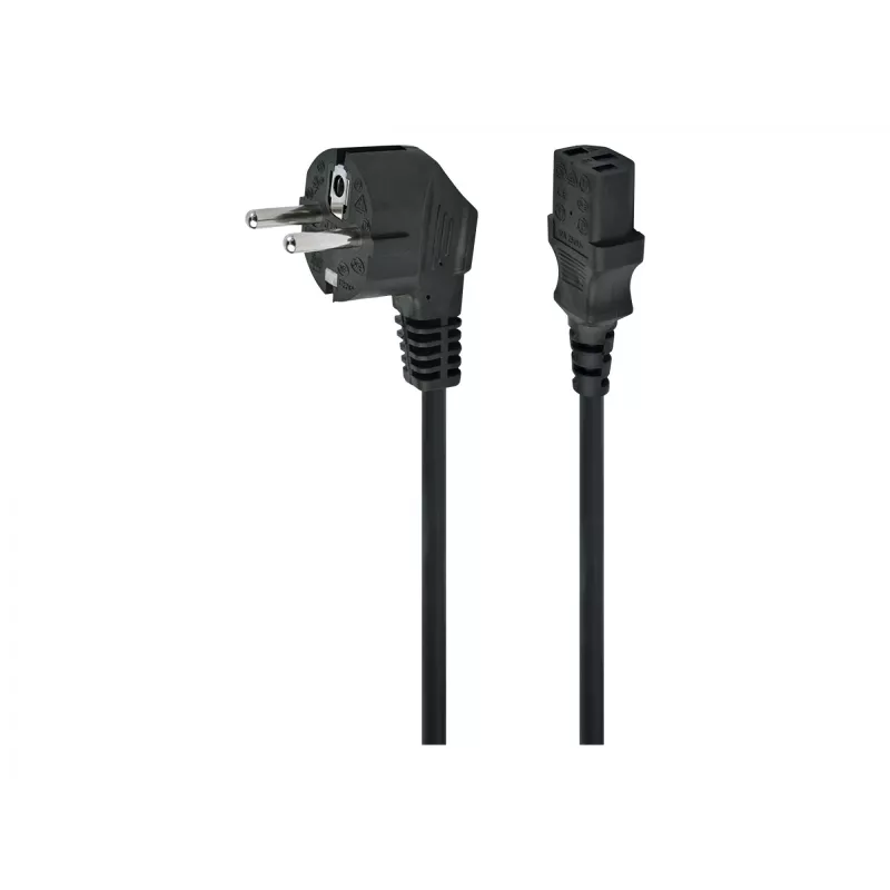 Gembird PC-186 cable de alimentación Negro 1,8 m CEE7/4 conector hembra C14
