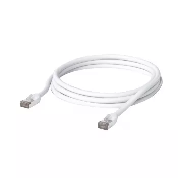 Cable de red Ubiquiti UACC-CABLE-PATCH-OUTDOOR-3M-W RJ-45 Cat5e 3 m blanco S/UTP TPE
