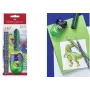 Set de escritura Faber-Castell Dino verde 111519 — Set de escritura Faber-Castell Dino verde
