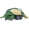 Bruder 02033 Krone Big Pack 1290HDP VC vehículo en miniatura, 1:16, con 2 pacas cuadradas, verde