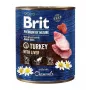 Brit Premium by Nature Junior comida húmeda para perros con pavo e hígado, 800 g