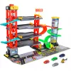 Dickie aparcamiento de varios pisos + 5 coches 333-9000