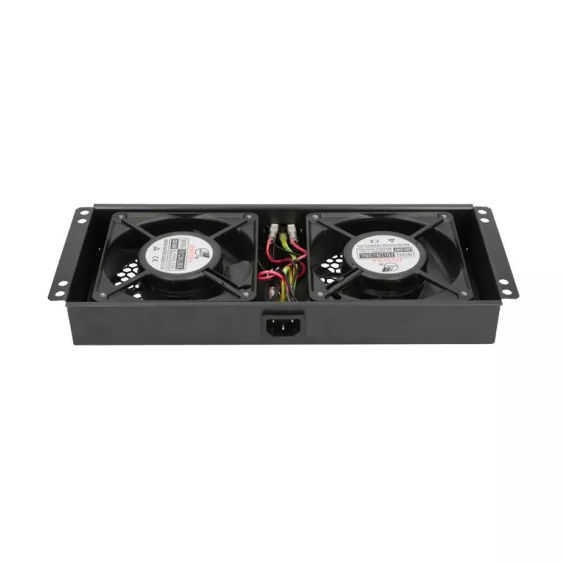 Ventilador de refrigeración Extralink 2 FANS ROOF COOLING UNIT 220V AC negro metal