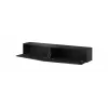 Conjunto de armarios de salón Cama VIGO SLANT 6 negro/negro brillante
