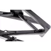 Edbak VSM654 soporte de pared con brazo giratorio, 65–86 pulgadas, 45 kg, negro
