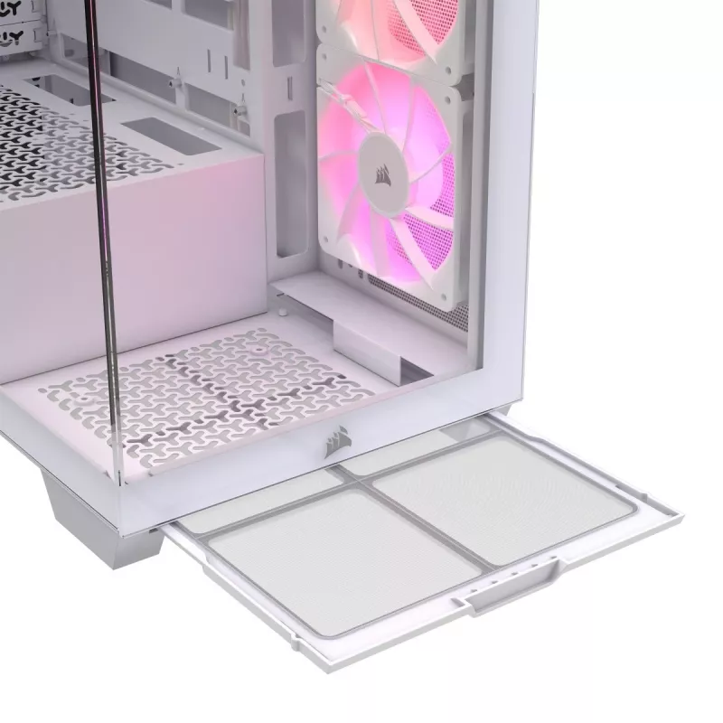 Torre Midi Corsair 3500X ARGB blanca