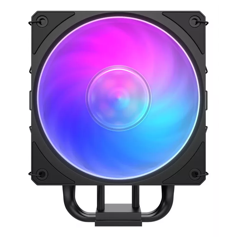 Disipador de aire Cooler Master Hyper 212 3DHP Negro ARGB — ventilador de 120 mm, compatible con LGA1700/AM5/AM4