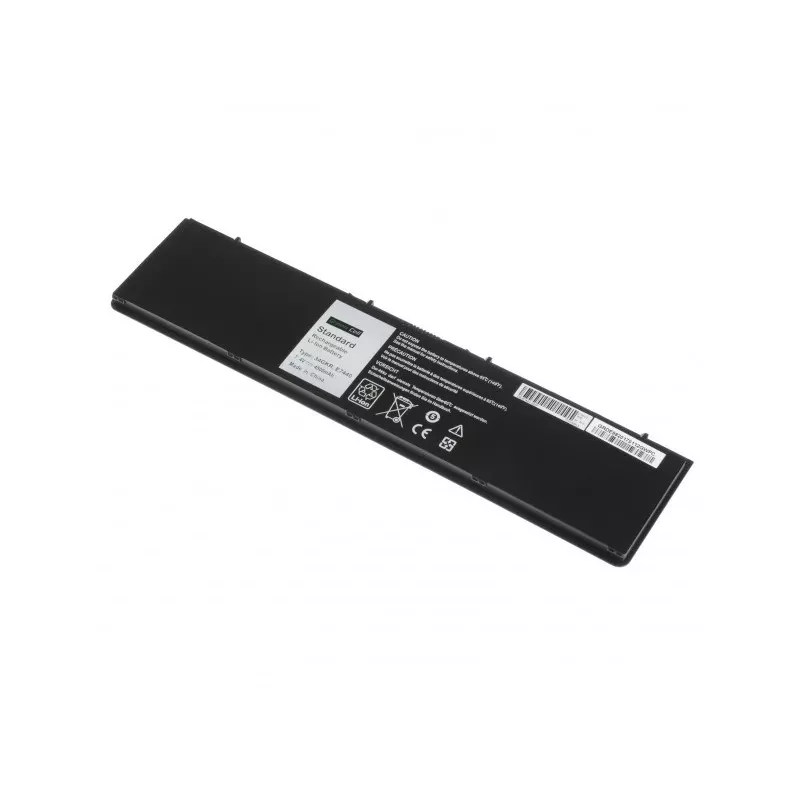 Batería Green Cell DE93 para DELL Latitude E7440, Li‑Ion 7,4V 4500mAh, 4 celdas, negra