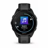 Garmin Forerunner 165 Music reloj deportivo GPS 43 mm, AMOLED 1,2" 390 x 390, 4 GB, correa de silicona, contorno de muñeca 126–203 mm, negro/gris pizarra (010-02863-30)