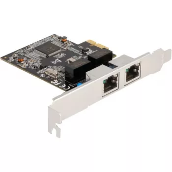 Delock tarjeta PCI Express x1 a 2 x RJ45 Gigabit LAN RTL8111 (88615)