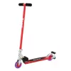 Patinete clásico Razor S Spark Sport — cuadro de acero, plegable, 2 ruedas, freno de pie, para niños a partir de 8 años, carga máxima 100 kg, negro/rojo