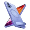 Funda protectora Torras Pstand Series para iPhone 16 — azul, perfil delgado con soporte integrado