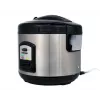 Olla arrocera Mesko MS 6411 negra, acero inoxidable 1000 W