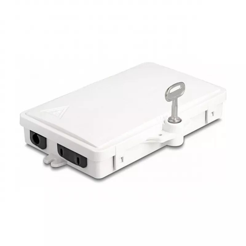 Caja distribuidora de fibra óptica DeLOCK 87899 IP65 impermeable 2 puertos