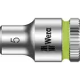 Wera 8790 HMA inserto de llave de vaso hexagonal, 5 mm, accionamiento de 1/4 in