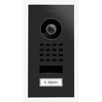 Videoportero IP DoorBird D1101V acero inoxidable V2A empotrado, videoportero IP, PoE