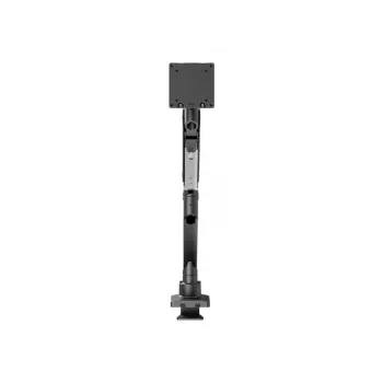 LogiLink Set de montaje (brazo de monitor) - robusto - para pantalla LCD / pantalla LCD curva - resorte de gas - aluminio, acero, plástico - negro - tamaño de pantalla: 43,2-145 cm (17