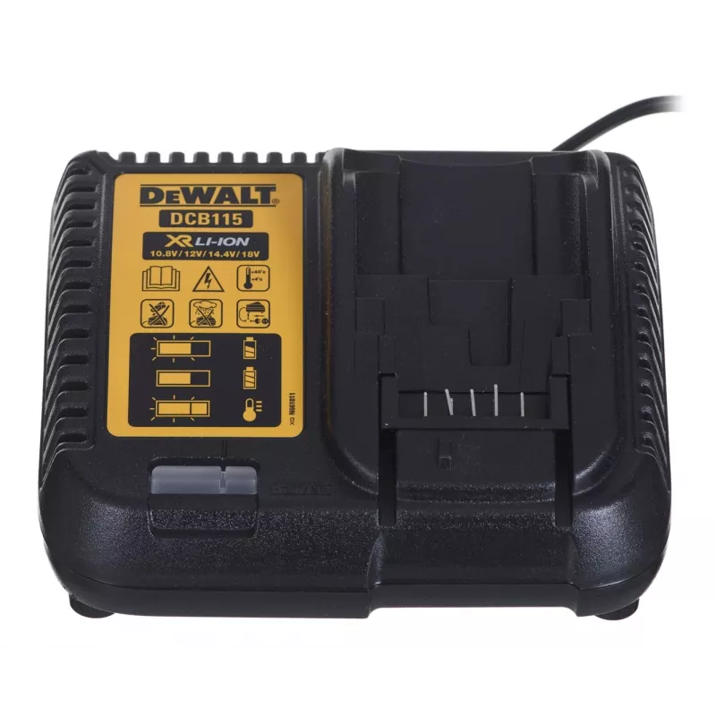 Motosierra DeWalt DCM565P1 — inalámbrica, espada 30 cm, batería 5 Ah, depósito de aceite 0,12 L