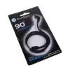 Cable SATA III SilverStone 50 cm acodado / recto - enfundado negro