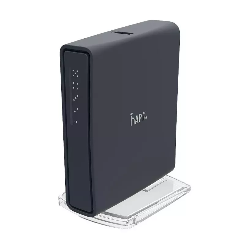 Mikrotik hAP ac lite torre negro Power over Ethernet (PoE)