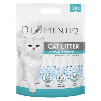 Arena aglomerante DIAMENTIQ Diamentiq Ocean Breeze 3,8 l — granulado de sílice, 1,5 kg, antibacteriano, sin polvo