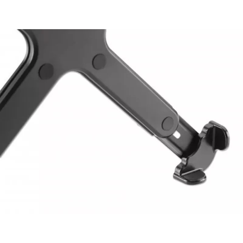 Soporte para portátil Manhattan para montaje VESA, compatible con VESA 75x75 y 100x100 mm, para portátiles de hasta 17,3 pulgadas (máx. 4 kg), negro, garantía de por vida
