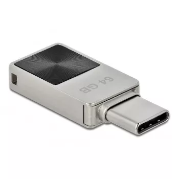 Unidad flash USB DeLOCK 64 GB USB-C 3.2 Gen 1 carcasa de metal mini