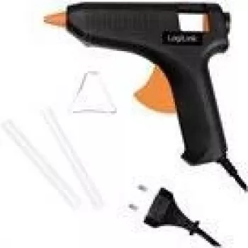 LogiLink - Pistola de silicona caliente - 20 W - 11,2 mm