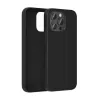 Funda protectora de silicona Vention KUFB0-40 para iPhone 15 Pro Max — funda negra de tacto suave