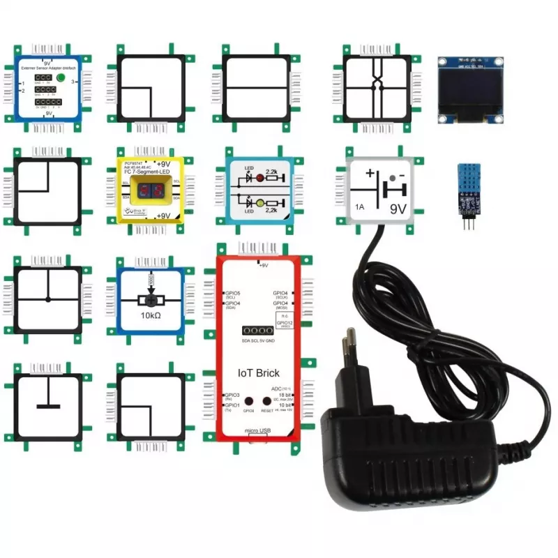 Set IoT ALLNET ALL-BRICK-0688 — kit IoT, idioma español