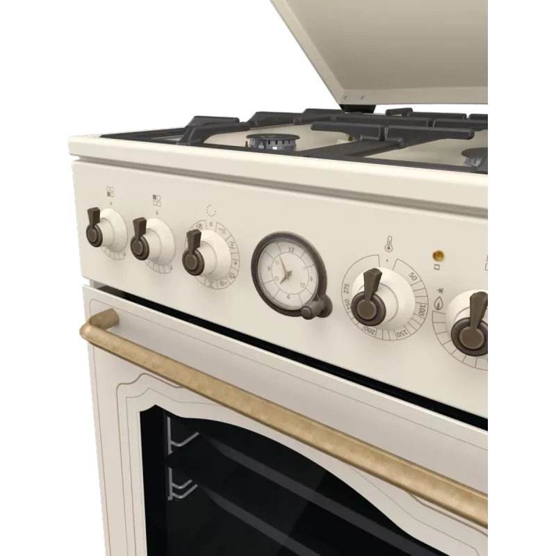 Gorenje GKS5B70CLI cocina independiente de gas y eléctrica