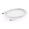 Cable de datos USB Gembird USB A a USB C 1 m, USB 3.2 Gen 1, blanco