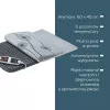 Almohadilla térmica HK125 XXL Cosy gris