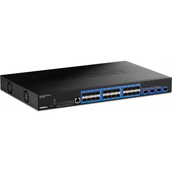 TRENDnet Switch SFP gestionado de capa 2 de 28 puertos con 10G SFP+