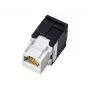 Conector de cable RJ45 Alantec MB001, hembra, negro/blanco