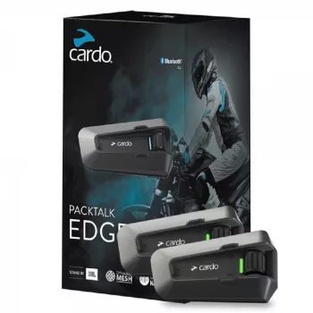 Cardo PT200101 intercomunicador para moto 2 canales 1600 m negro