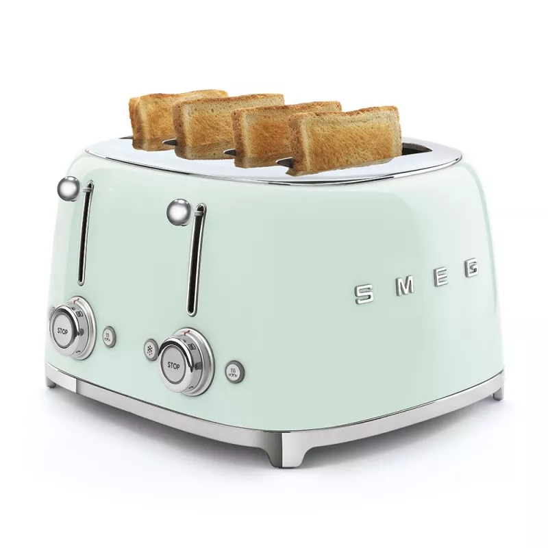 Tostadora SMEG (TSF03PGEU) verde pastel
