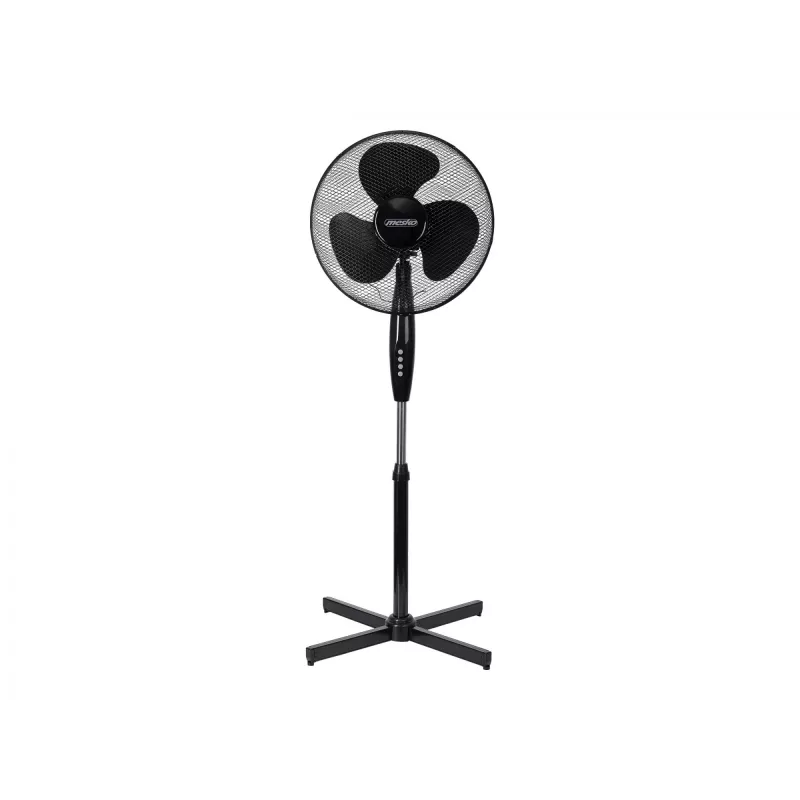 Mesko | Ventilador | MS 7311 | Ventilador de pie | Negro | Diámetro 40 cm | Número de velocidades 3 | Oscilación | 45 W