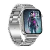 Smartwatch Colmi P80 acero plateado con Bluetooth y medidor de frecuencia cardíaca