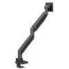 Maclean MC-968 Soporte de monitor de doble brazo con muelle de gas 17-57 27 kg Carga pesada Estable Totalmente articulado Soporte Máx VESA 200x200