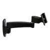 Ergotron 200 Series - kit de montaje (brazo de pared) - para monitor - 1 prolongador - acero - negro - tamaño de pantalla: hasta 81,3 cm (hasta 32 pulgadas)
