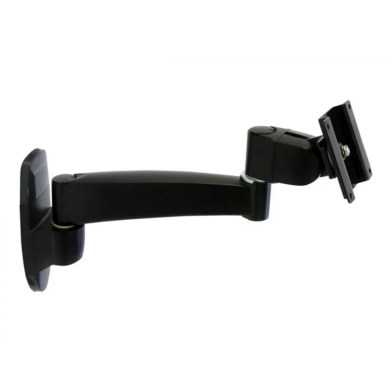 Ergotron 200 Series - kit de montaje (brazo de pared) - para monitor - 1 prolongador - acero - negro - tamaño de pantalla: hasta 81,3 cm (hasta 32 pulgadas)