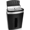 Destructora de documentos Peach PS600-10 Triturado microcorte 63 dB Negro, Plata