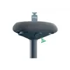 Silla de oficina Leitz 65440089 asiento acolchado gris marco de plástico