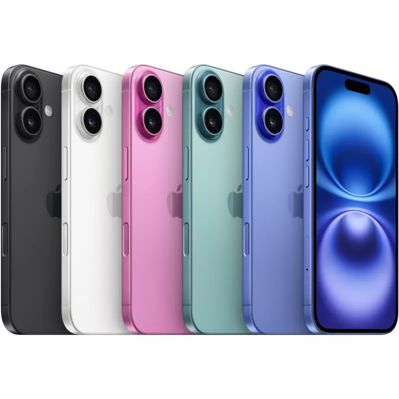 Apple iPhone 16 - smartphone 5G - Dual-SIM / almacenamiento interno 512 GB