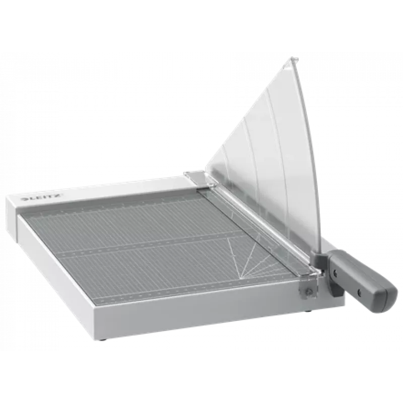Cortapapeles Leitz Precision Home Office A4, 10 hojas, sujeción manual, acero inoxidable, A4, 80 g/m², antracita