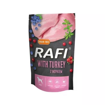 DOLINA NOTECI Rafi con pavo - comida húmeda para perros - 500 g