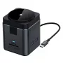 Estación de acoplamiento BlitzWolf BW-TH17 9 en 1 con cargador de 15W — USB-C, HDMI, puertos PD