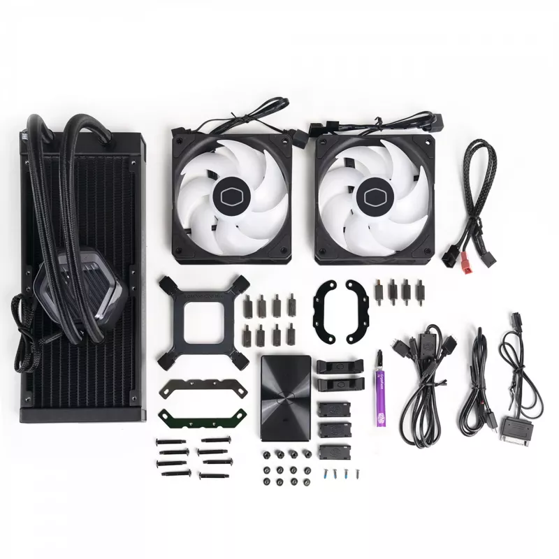 Refrigeración líquida para CPU COOLER MASTER MasterLiquid MLX-D24M 240mm ARGB