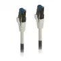 Latiguillo RJ45 - CAT6A 500 MHz - 0,15 m - blanco - S-STP(S/FTP) - TPE/LSZH(Superflex) - AWG26 - Syner